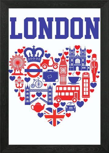 Love london herz - i,