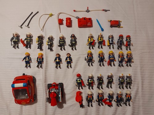 Playmobil feuerwehr konvolut - playmobil,