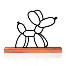 Dekofigur Aufsteller mit Hund, Katze, Pfote – moderne Tischdeko Wohnzimmer NEU