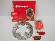 Brembo Bremsscheibe Bremse hinten + Sinter Bremsbeläge Suzuki SV 650 SV 1000 + S