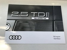 TDI Motor Engine Postkarte Sammler Rar Tradition Auto ?? Technik Audi