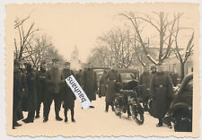 Foto Wehrmacht Motorrad Krad 