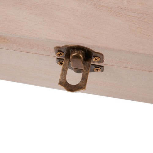 Groß holz box - holz, klappdeckel