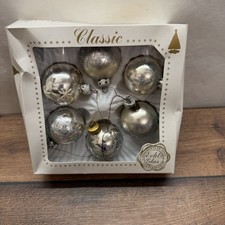 Echtglas Weihnachtskugeln