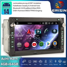 Android 14 Autoradio GPS DAB+ Für VW Jetta Polo Golf 4 T4 T5 Passat B5 Lupo SEAT