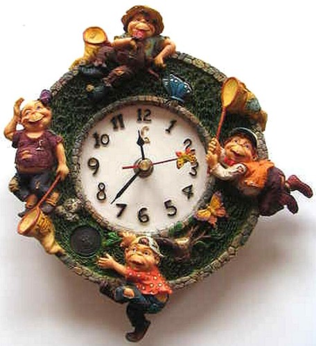Wandclock laaf wand clock uhr - wandclock,