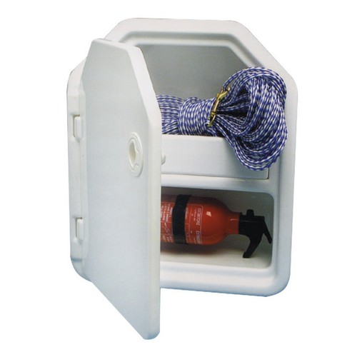 Abs double compartment for - double,