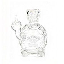 Turtle Whisky Glas Weinflasche