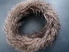 ? Fellkragen Braun Fake Fur Kunstfell Fellimitat ?