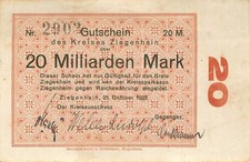 Ziegenhain Stadt 20 Milliarden