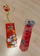 Diddl Lesezeichen 2 Stück, eins mit Wackelbild Wechselbild aus den 90ern