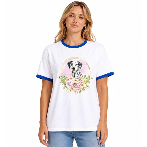 Blumen dalmatiner damen ringer - damen,