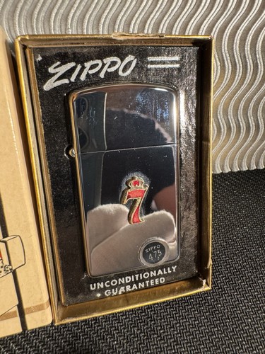 Zippo slim vintage 1962 lucky - zippo,