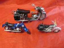 3 Motorräder, Polistil MS,Moto Guzzi,Polie Patrol,Moto Guzzi,Polizeiausführung,