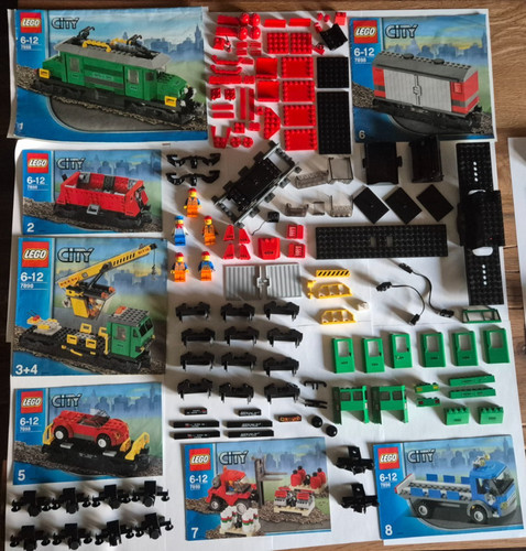Lego 7898 city cargo train - 7898,