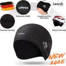 Fahrradmütze Unterziehmütze Unterhelmmütze unter Helm Fleece Unisex Fahrrad Bike