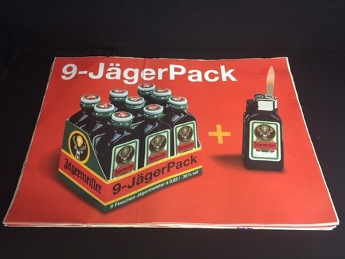 Jägermeister xxl aufkleber - jägermeister,