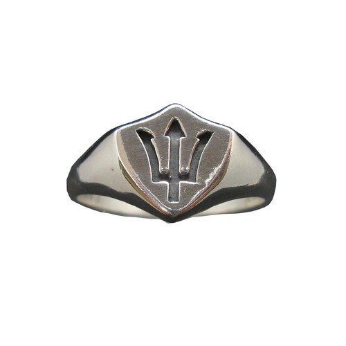 Sterling silber siegelring - sterling,
