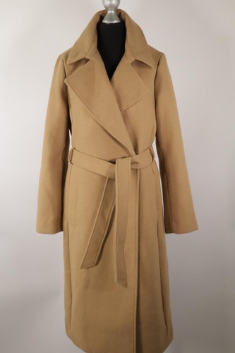Beigebrauner damen mantel - h&m,