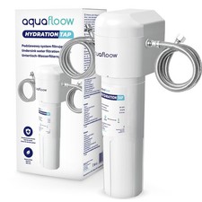 AquaFlow Untertisch Wasserfiltersystem Aktivkohlefilter Verbinden mit Küchenhahn