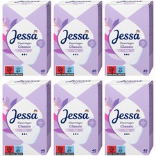 6 x 40  Slipeinlagen | Jessa
