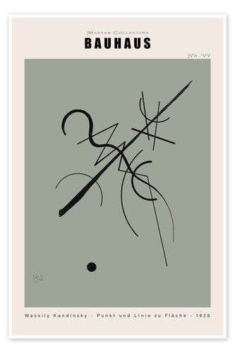 Poster bauhaus punkt und - bauhaus,