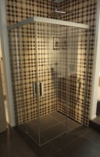 Hüppe Trend 4YOU Duschwand-Kombi mit Gleittüren als Eckeinstieg - 90x120x200cm 