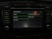 Skoda Yeti 5L Octavia 1Z Autoradio Multimedia CD Radio Bildschirm 1Z0035156F