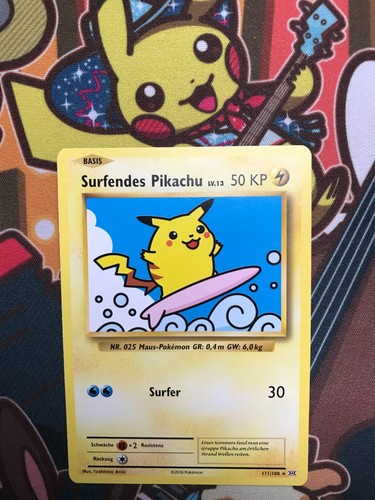 Surfendes pikachu 111 108 - pikachu, 111/108
