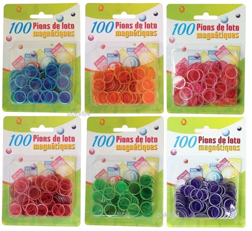 100 spielsteine magnetische - 100,