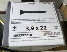 Faserplatten Schrauben 3,9x22mm 1000Stück  Gipsfasserplattenschrauben / Pal2