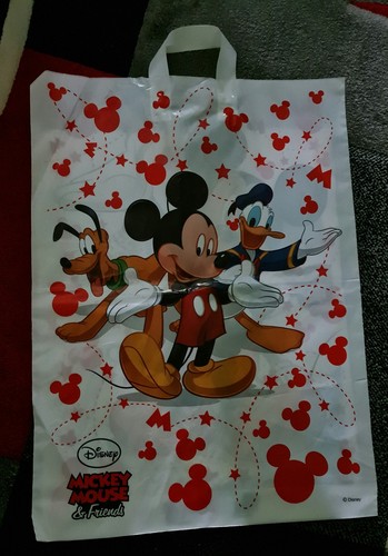 Walt disney plastiktüte mit - ,