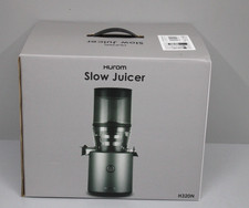 Hurom H320N ''Slow Juicer'' Entsafter 220-240V 22W BPA Frei Mattschwarz NEU
