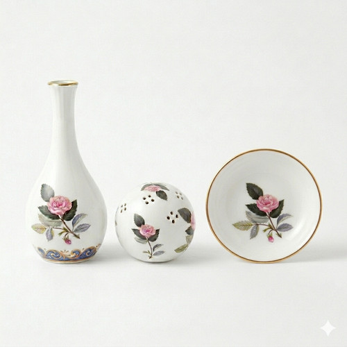 Vintage wedgwood hathaway - vintage, rose