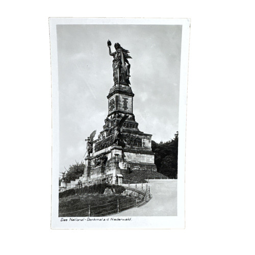 Postkarte nationaldenkmal - postkarte, ak