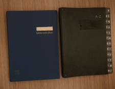 1x Unterschriftenmappe / 1x