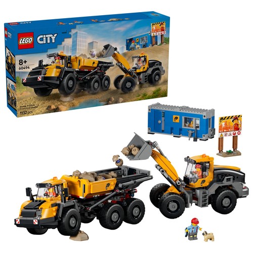 Lego city 60494 - city, kipplaster