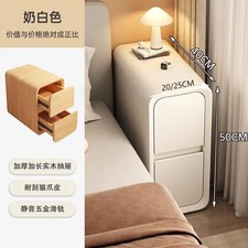 Massivholz Nachttisch mit 2