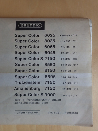 Grundig super color - super,