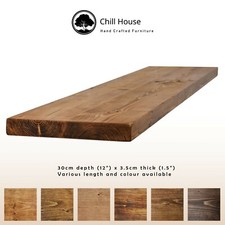 Rustikales Schweberegal Holz