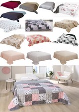Tagesdecke Bettüberwurf Allzweckdecke ca. 220x240 cm Überwurf Patchwork Sofa XXL