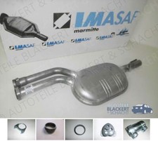 IMASAF Auspuff Mitteltopf +