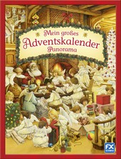 FX Schmid Adventskalender Panorama Weihnachtsmann Engel Mehrfarbig Kinder