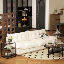 HOMCOM 2er-Set Couchtisch