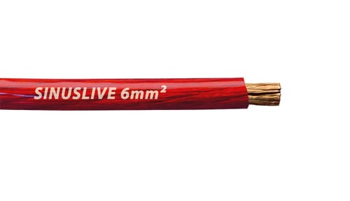 Sinuslive 6mm rot - sinuslive, 6mm²