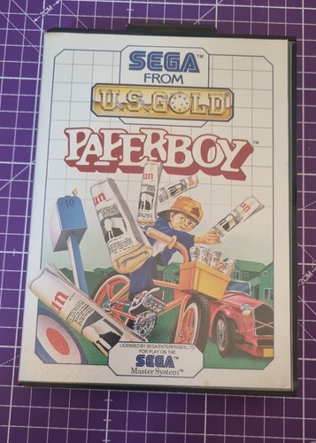 Paperboy sega master system - sega,