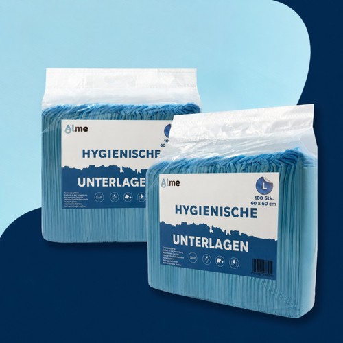 Pflegeunterlagen 60x60 100