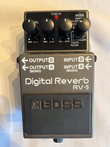 Boss digital reverb pedal - digital,