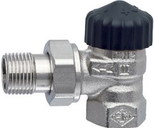 Heimeier Thermostatventil 1" Zoll Eck-form DN25 Heizkörperventil 2201-04.000