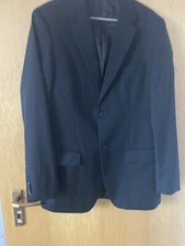 ? H&M Venalba SUPER 100’S Herren Sakko schwarz Herrenanzug Slim Fit - WIE NEU